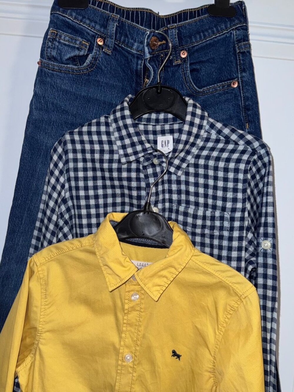 3 Piece Boys Outfit (2 shirts and 1 pant)